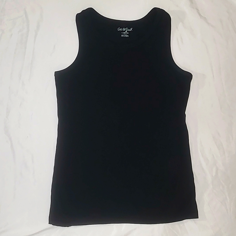 Cat&Jack Black Racerback Tank Top